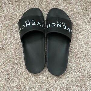 Men’s Givenchy Black Logo Slides